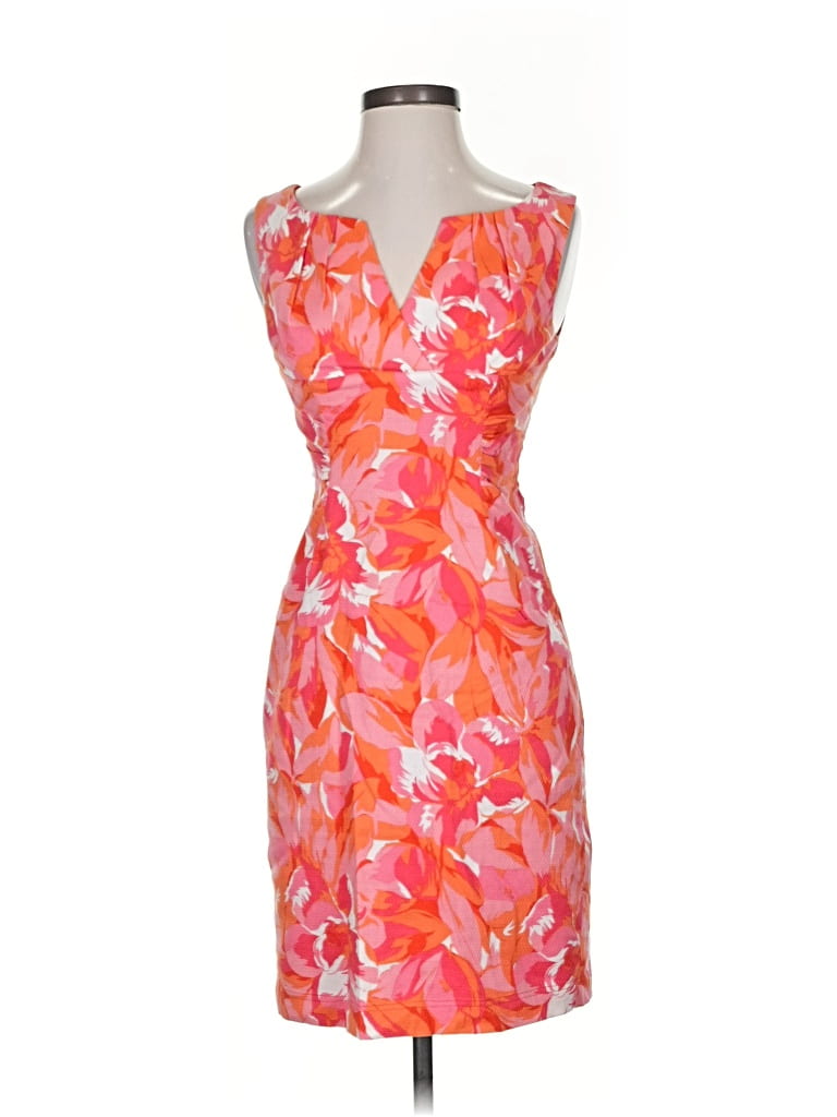 Pre-owned Adrianna Papell Cocktail Dress In Orange