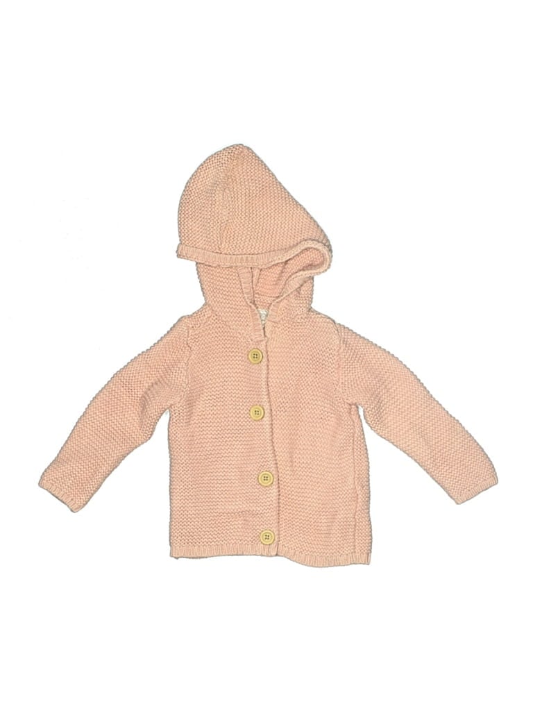Pre-owned Little Planet Babies' Cardigan Sweater In Brown