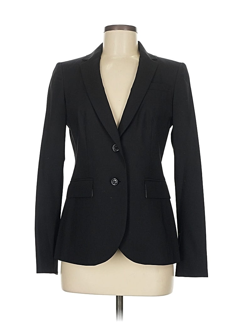 Pre-owned Banana Republic Blazer Jacket In Black