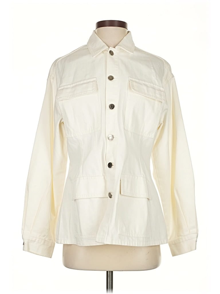 Pre-owned Pistola Jacket In White