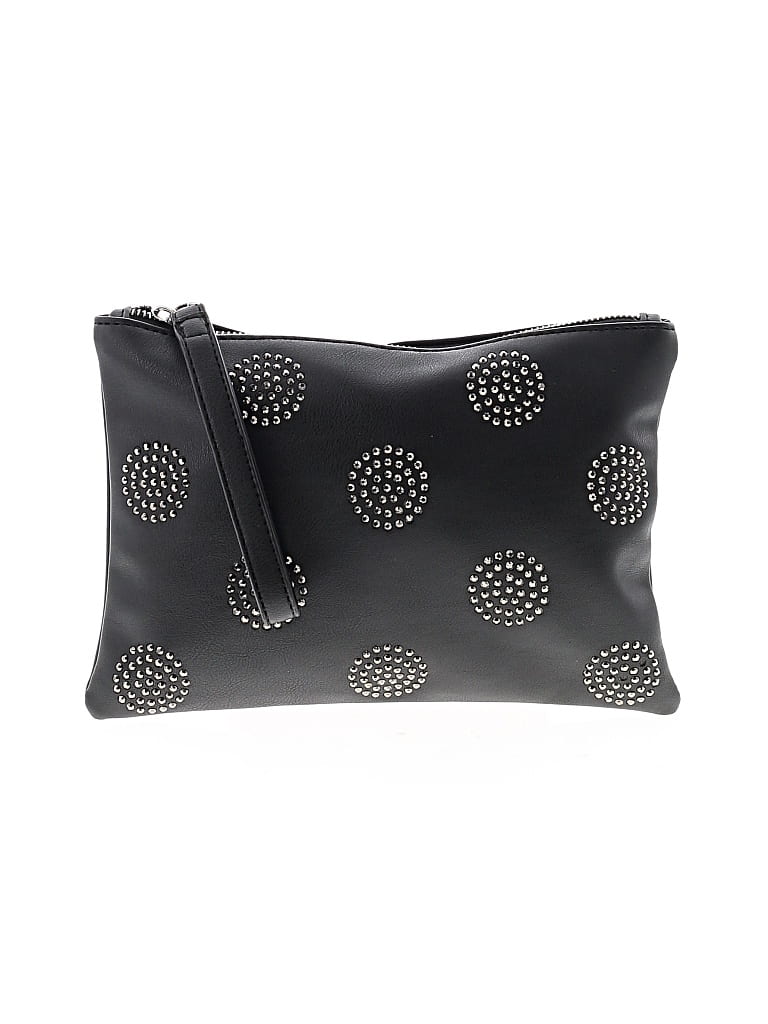 Pre-owned Unbranded Wristlet In Black