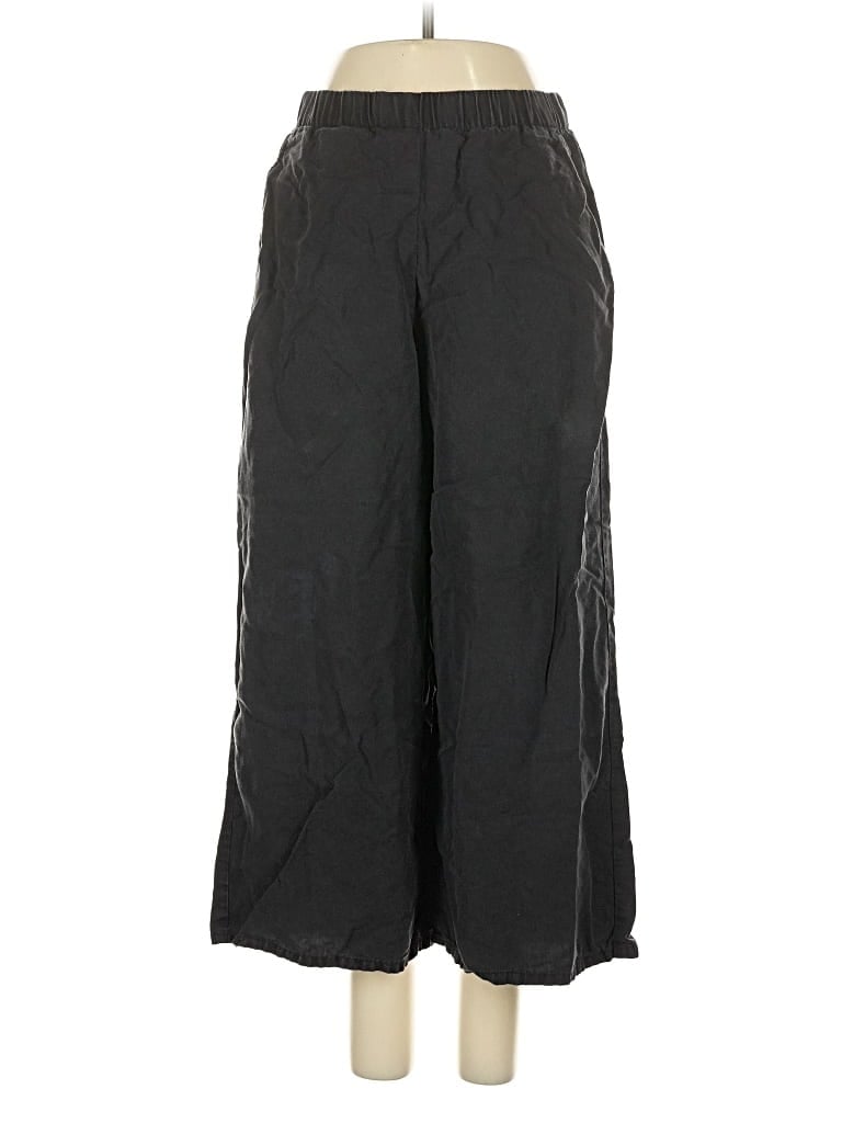 Pre-owned Eileen Fisher Casual Pants In Black