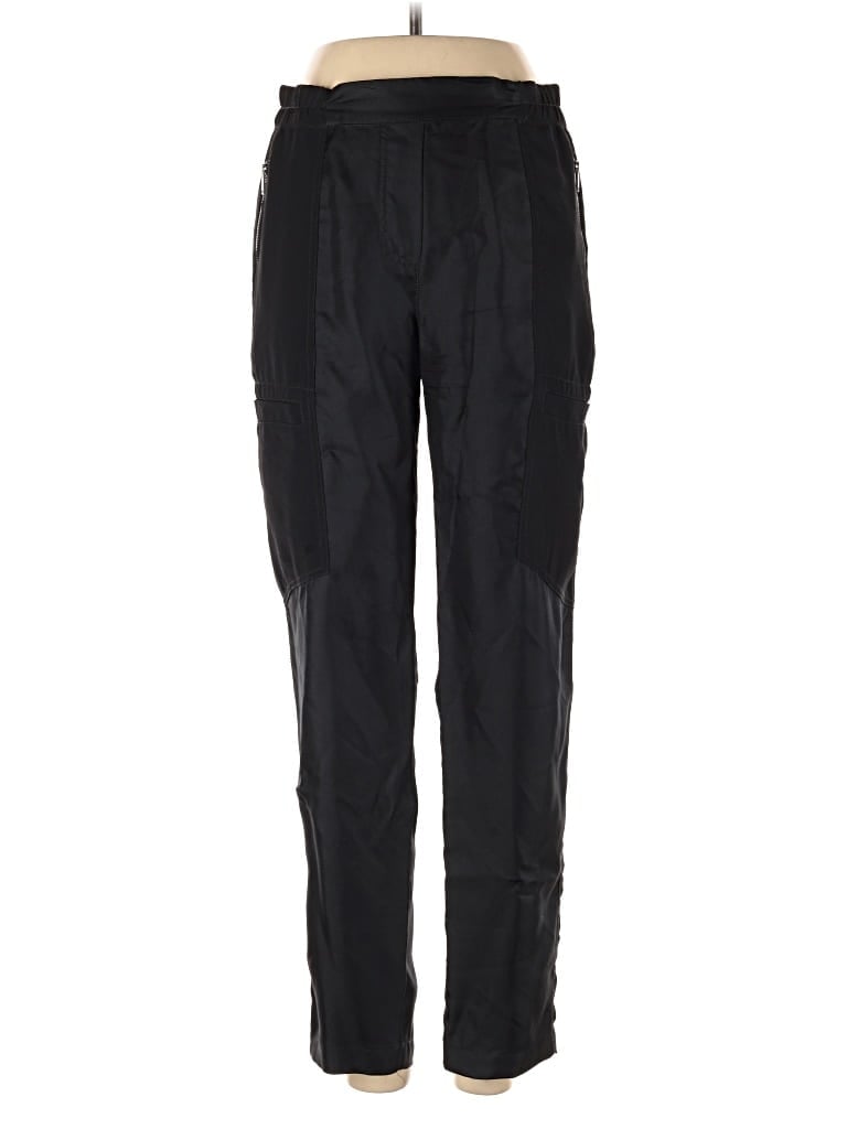 Pre-owned Puredkny Silk Pants In Black