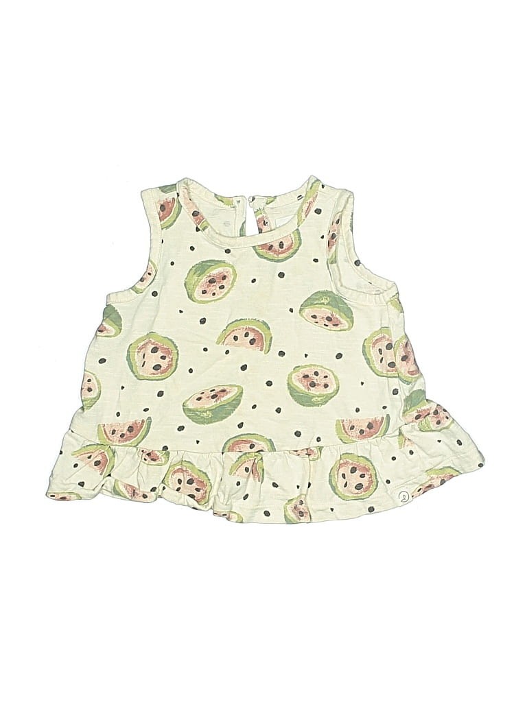 Pre-owned Little Planet Babies' Sleeveless Blouse In Green