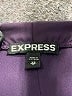 Express 100% Polyester Solid Purple Cocktail Dress Size XS - photo 6