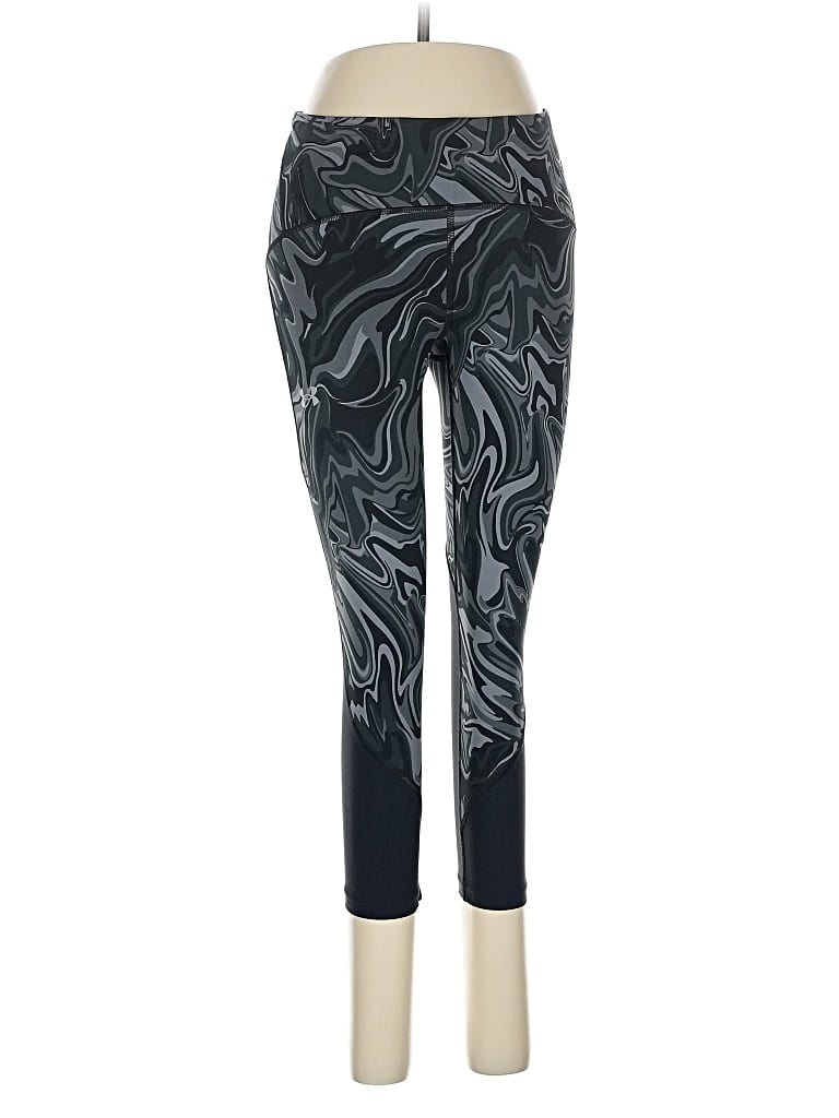 Pre-owned Under Armour Active Pants In Black