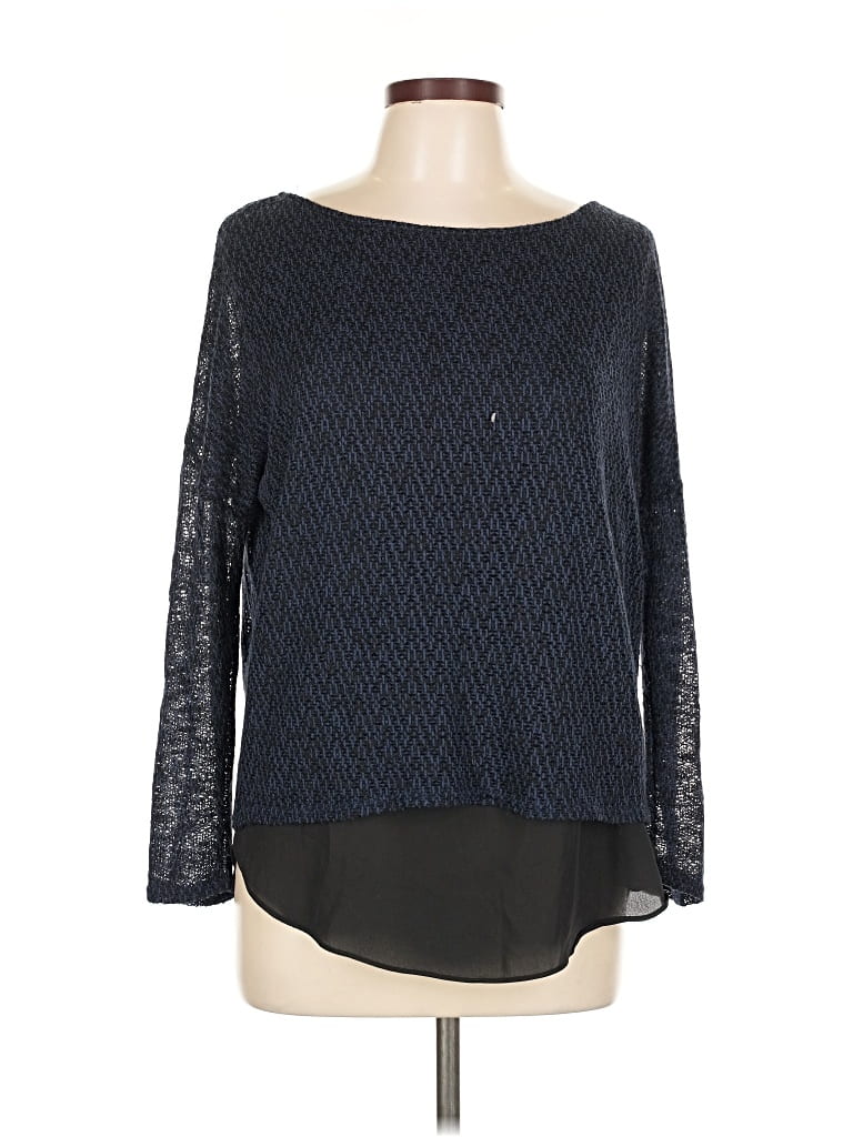 Pre-owned Design Lab Lord & Taylor Casual Dress In Blue