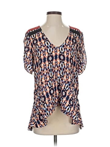 Tracy Reese Short Sleeve Blouse (view 1)