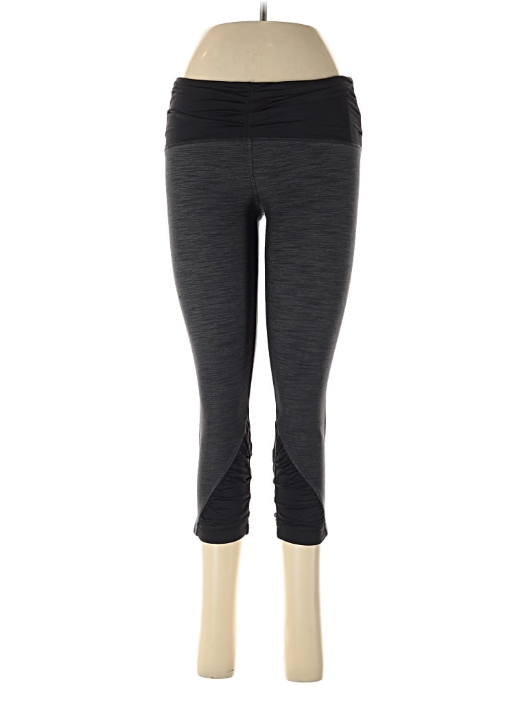 Pre-owned Lululemon Athletica Active Pants In Gray