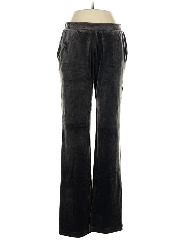 Pre-owned Zenergy By Chico's Casual Pants In Gray