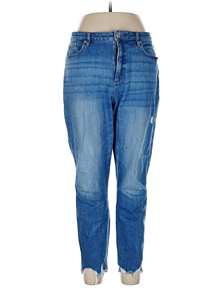 Pre-owned Ann Taylor Loft Jeans In Blue
