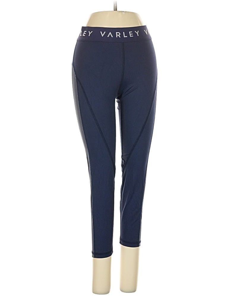 Pre-owned Varley Active Pants In Blue