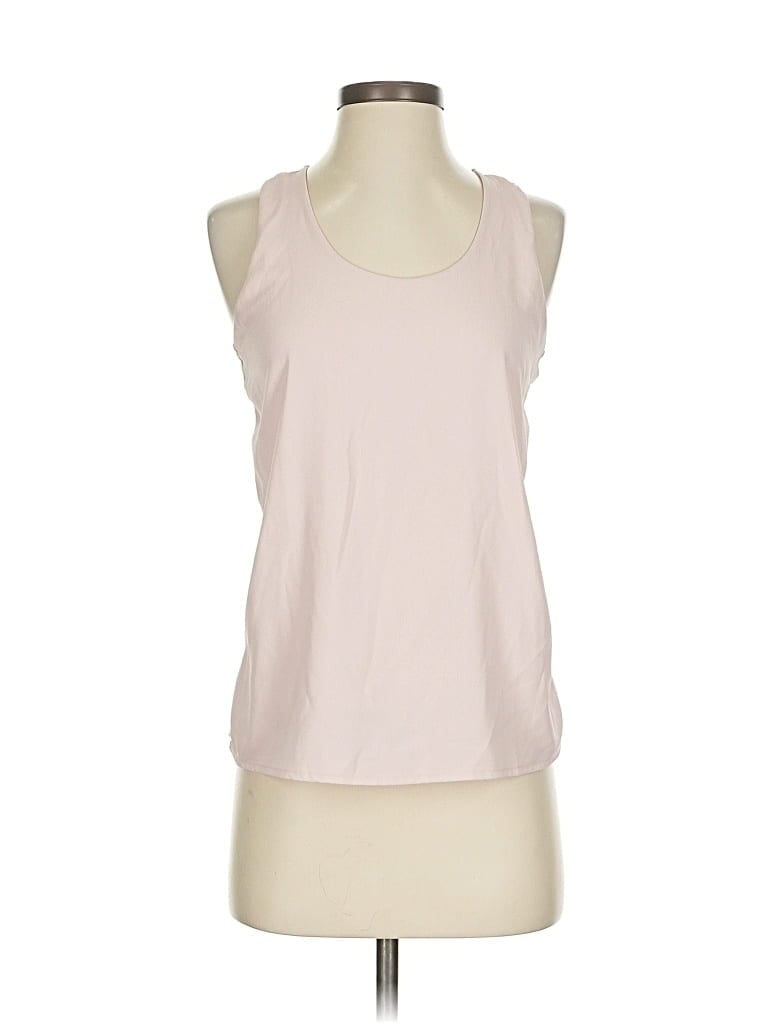 Pre-owned Ann Taylor Sleeveless Blouse In Pink