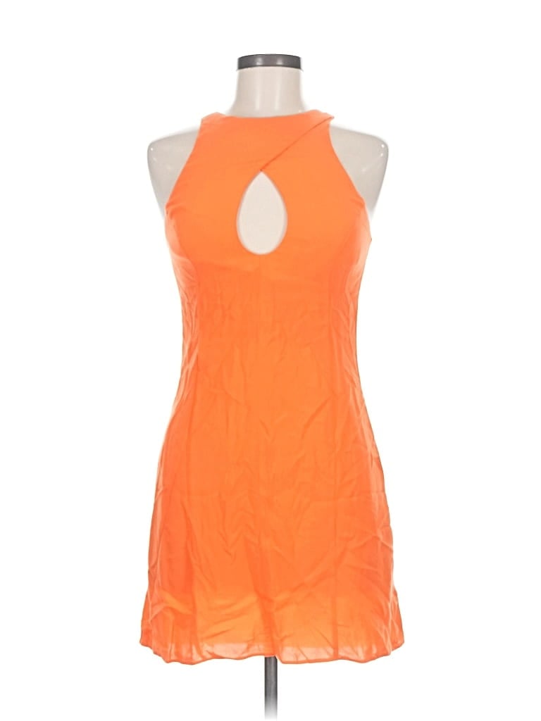 Pre-owned Nasty Gal Inc. Cocktail Dress In Orange