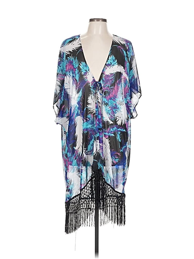 Pre-owned Catalina Kimono In Blue