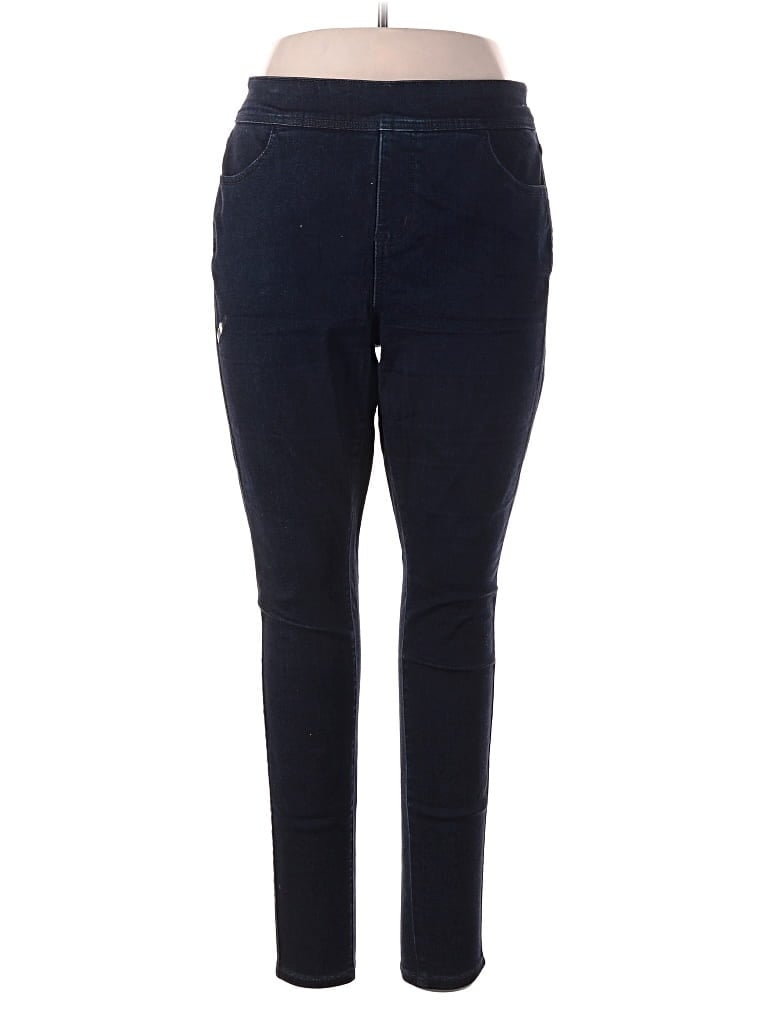 Pre-owned Torrid Jeggings In Blue