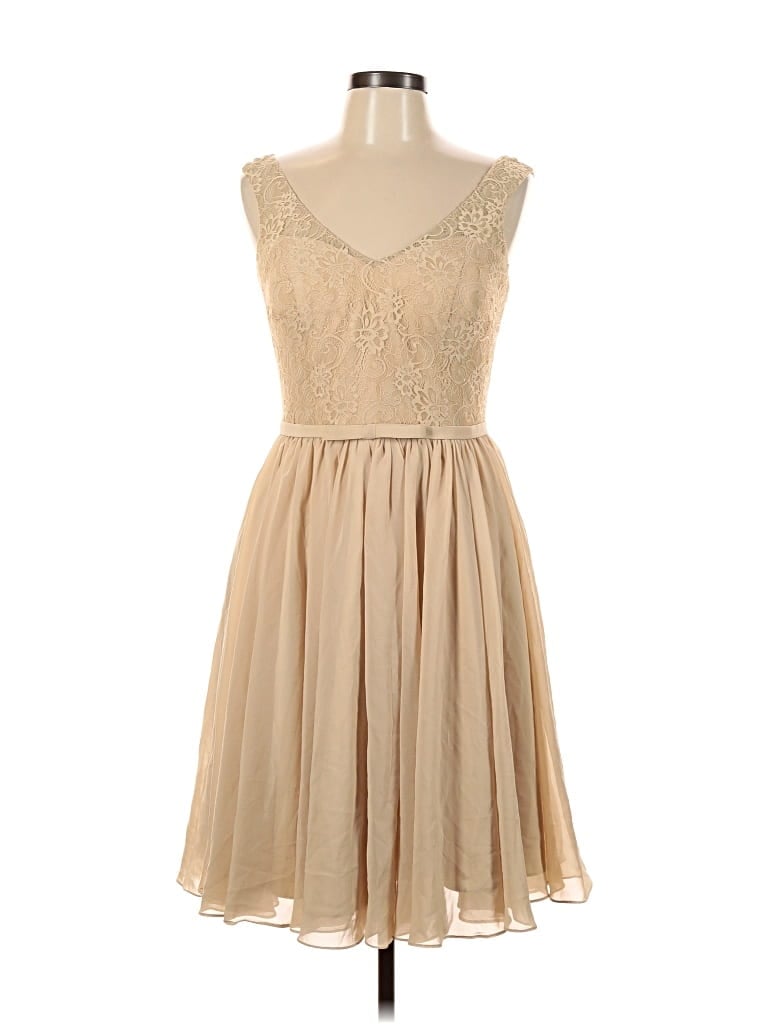 Jj's House Cocktail Dress In Brown