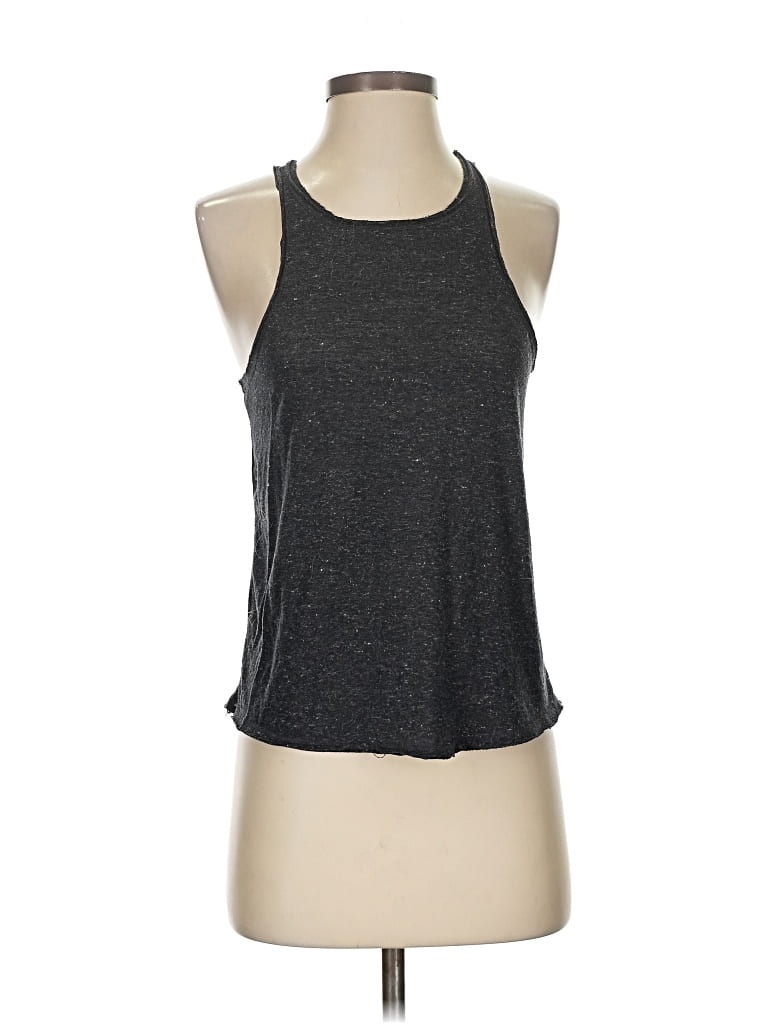 Pre-owned Bdg Tank Top Gray Halter Neckline Tops