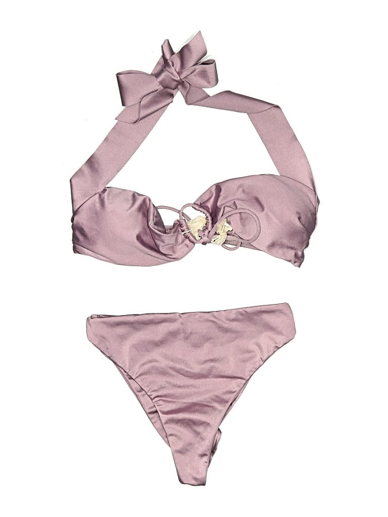 Pre-owned Capittana Two Piece Swimsuit In Pink
