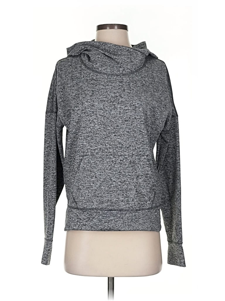 Pre-owned Lucy Pullover Hoodie In Gray