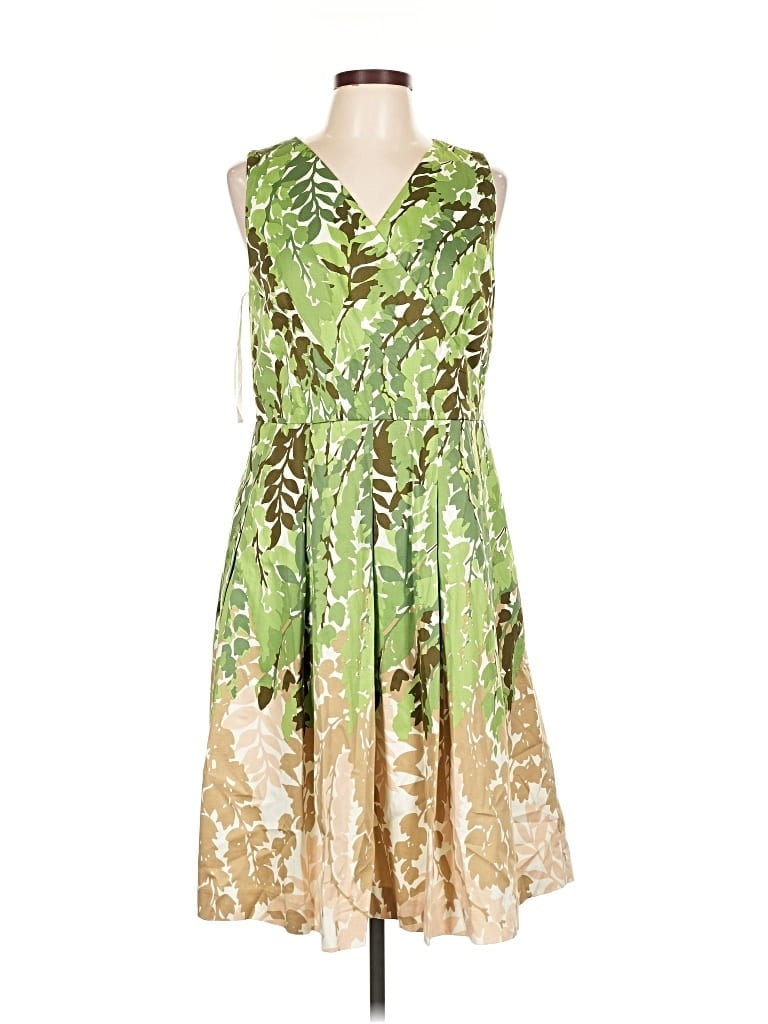 Pre-owned Talbots Cocktail Dress In Green