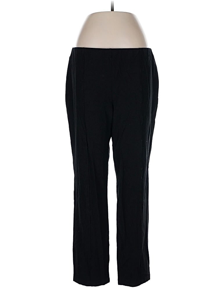 Pre-owned Eileen Fisher Active Pants In Black