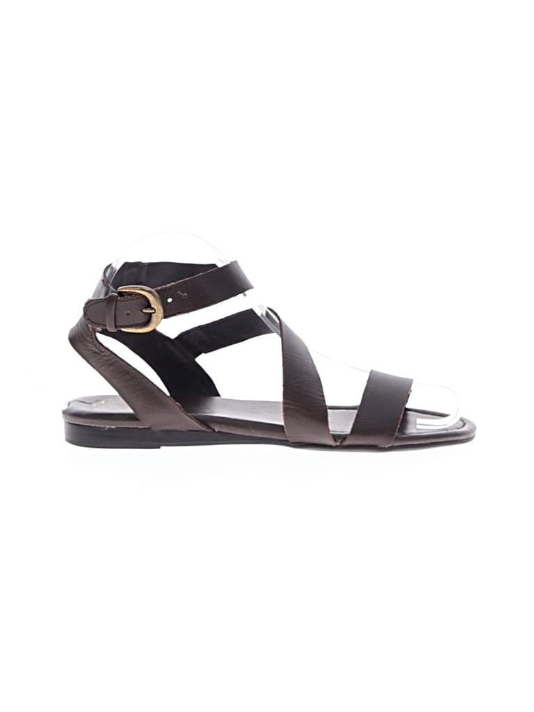 Pre-owned Franco Sarto Sandals In Brown