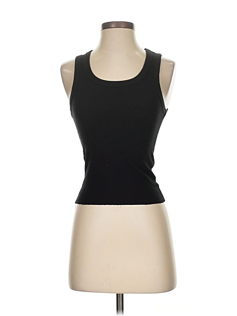 Pre-owned Cotton On Tank Top Black Strapless Neckline Tops