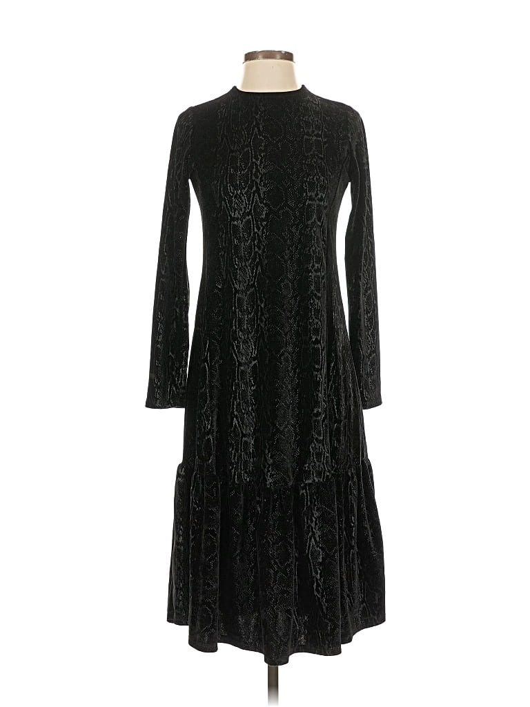Pre-owned Go Couture Cocktail Dress In Black