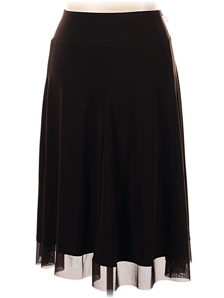 Click to view more detailed imagery on our partner's website Pre-owned Jm Collection Formal Skirt In Brown