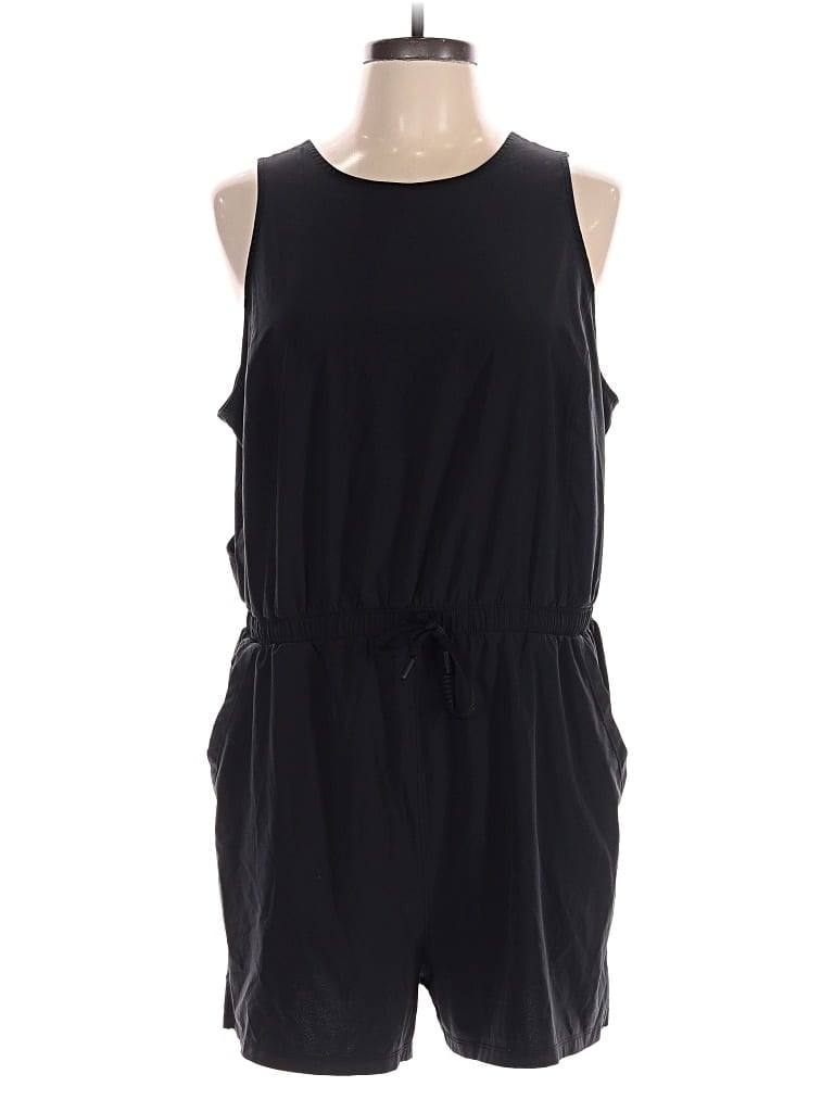 Pre-owned All In Motion Romper In Black