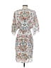 LAIA 100% Viscose Print White Cocktail Dress Size 0 - photo 2