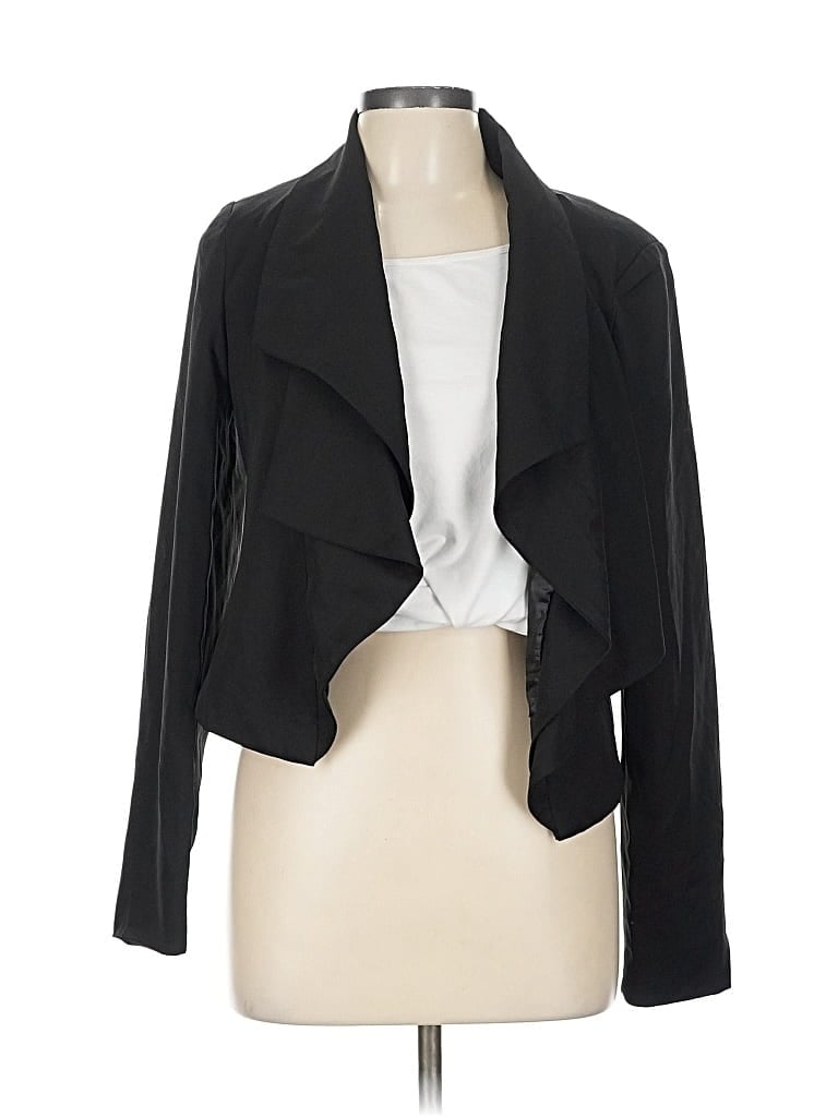 Pre-owned Mine Blazer Jacket In Black