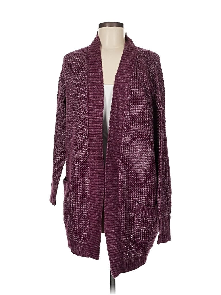 Torrid Cardigan Sweater In Burgundy