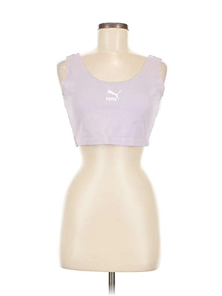Pre-owned Puma Sports Bra In Purple