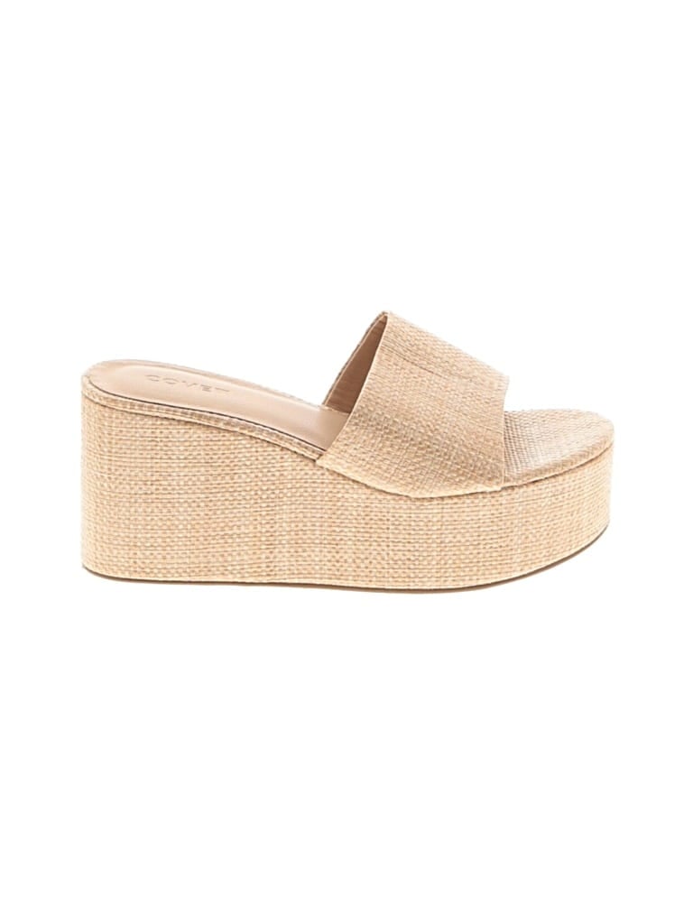 Pre-owned Covet Wedges In Brown