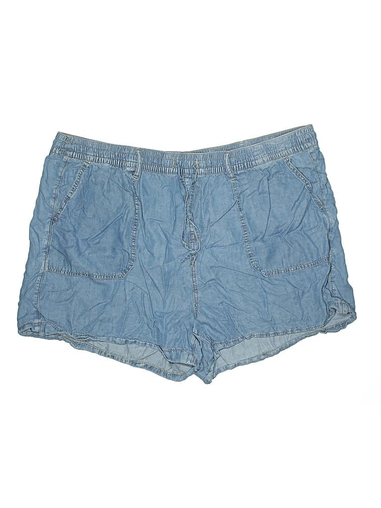 Pre-owned Torrid Denim Shorts In Blue