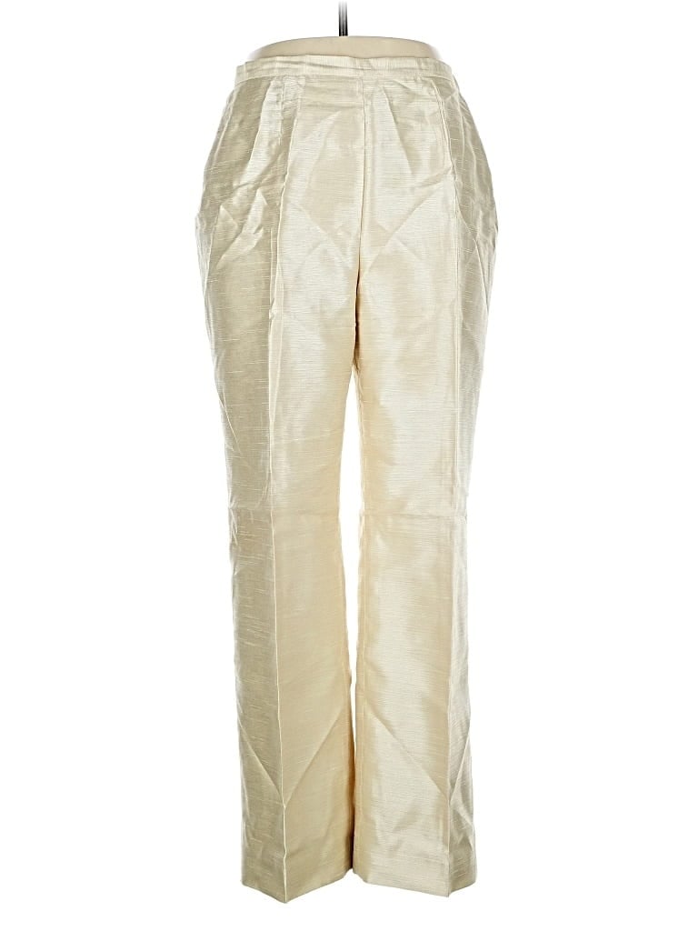 Pre-owned Le Suit Casual Pants In Gold