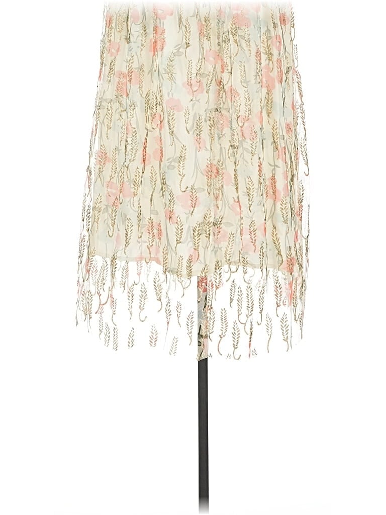 Pre-owned Unbranded Casual Skirt In White