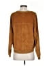 NSF Brown Pullover Sweater Size S - photo 2