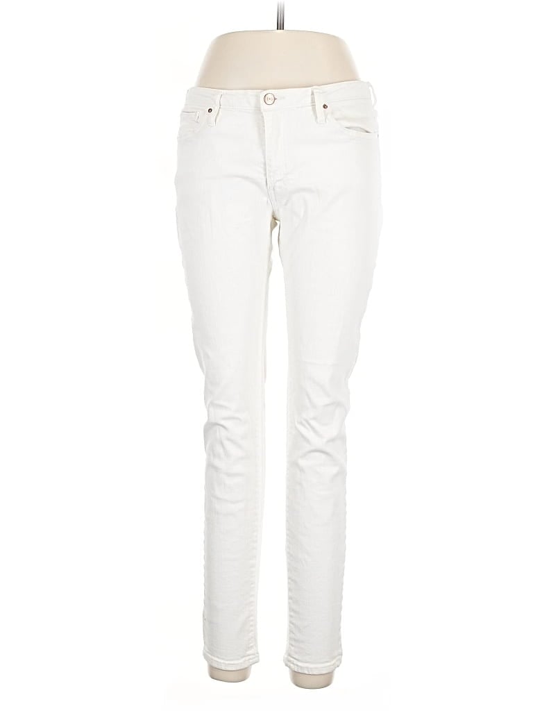 Pre-owned Mng Jeans In White