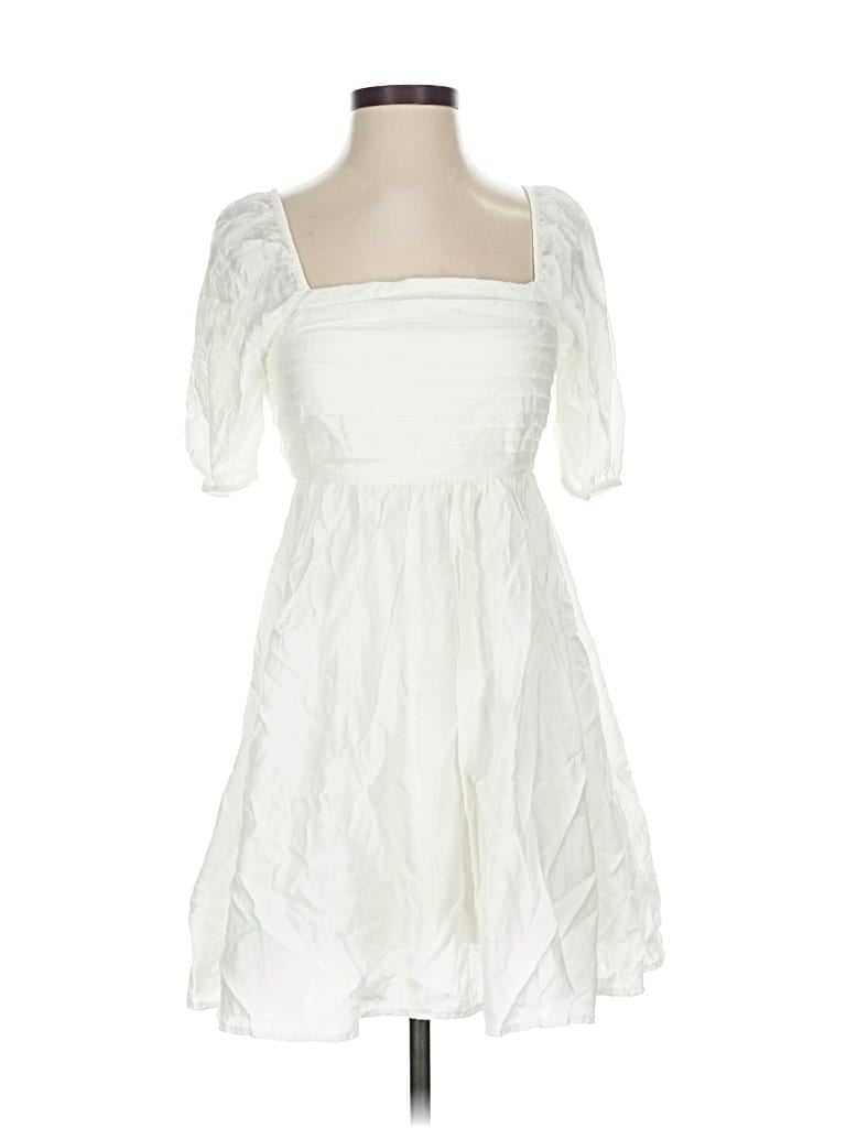 Pre-owned Altar'd State Cocktail Dress In White
