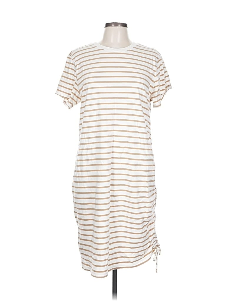 Pre-owned Universal Thread Casual Dress In White