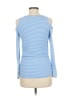 MICHAEL Michael Kors Blue Long Sleeve Top Size M - photo 2