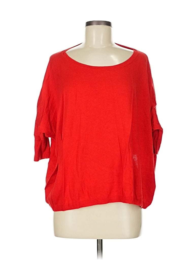 Pre-owned Cabi Cardigan Sweater In Red