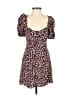 Zara Hearts Black Casual Dress Size XS - photo 1