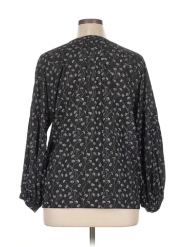 Maison Jules 3/4 Sleeve Blouse (view 2)