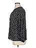 Maison Jules 100% Polyester Black 3/4 Sleeve Blouse Size XL - photo 5