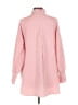 Unbranded 100% Polyester Checkered-gingham Pink Red Long Sleeve Blouse Size L - photo 2