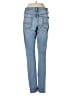 7 For All Mankind Animal Print Blue Jeans Size 24 waist - photo 2